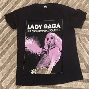 LADY GAGA monster ball tour tee AUTHENTIC